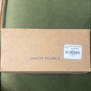 Simon Pearce Sand Dollar Bowl in Gift Box